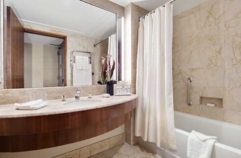 Bathroom with bathtub